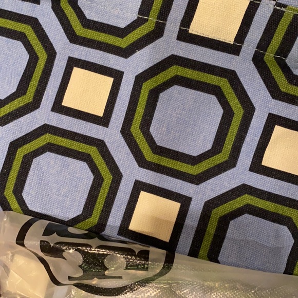 NWOT. Tory Burch x David Hicks canvas tote bag. - Picture 2 of 10